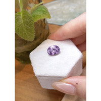 5.24 Ct. Pinkish Purple Sapphire from Ceylon (Sri Lanka) Life Style