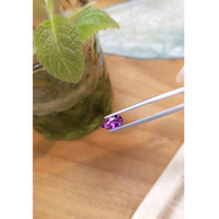 1.65 Ct. Purplish Pink Sapphire from Ceylon (Sri Lanka) Life Style