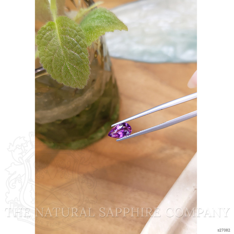 1.65 Ct. Purplish Pink Sapphire from Ceylon (Sri Lanka)