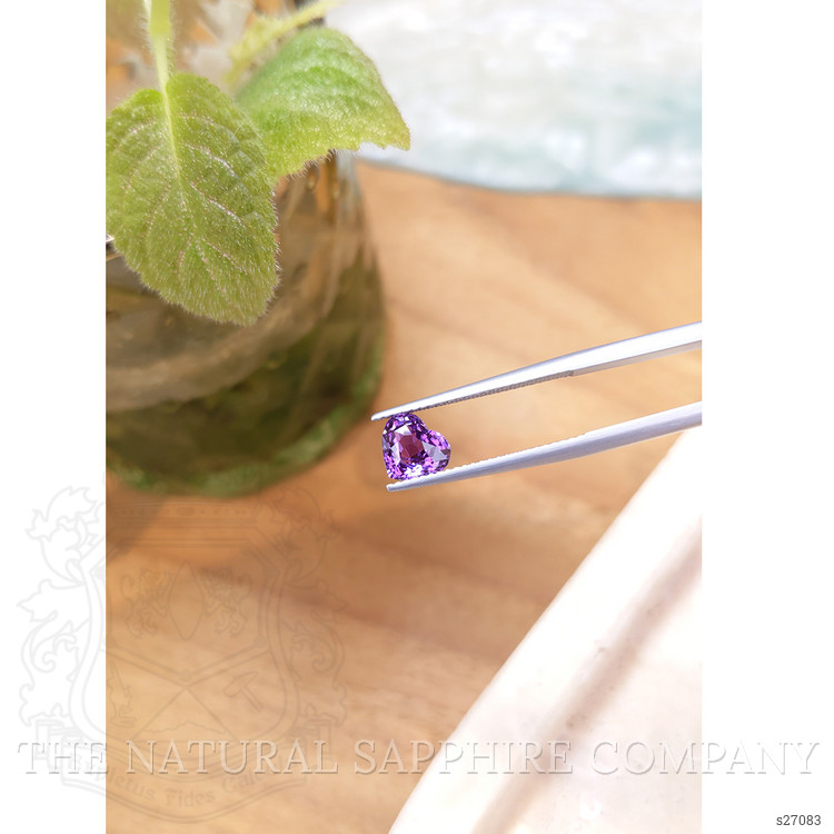 1.74 Ct. Pinkish Purple Sapphire from Ceylon (Sri Lanka)