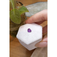 1.74 Ct. Pinkish Purple Sapphire from Ceylon (Sri Lanka) Life Style