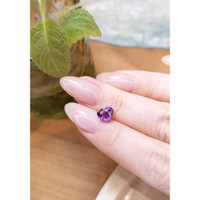 1.74 Ct. Pinkish Purple Sapphire from Ceylon (Sri Lanka) Life Style