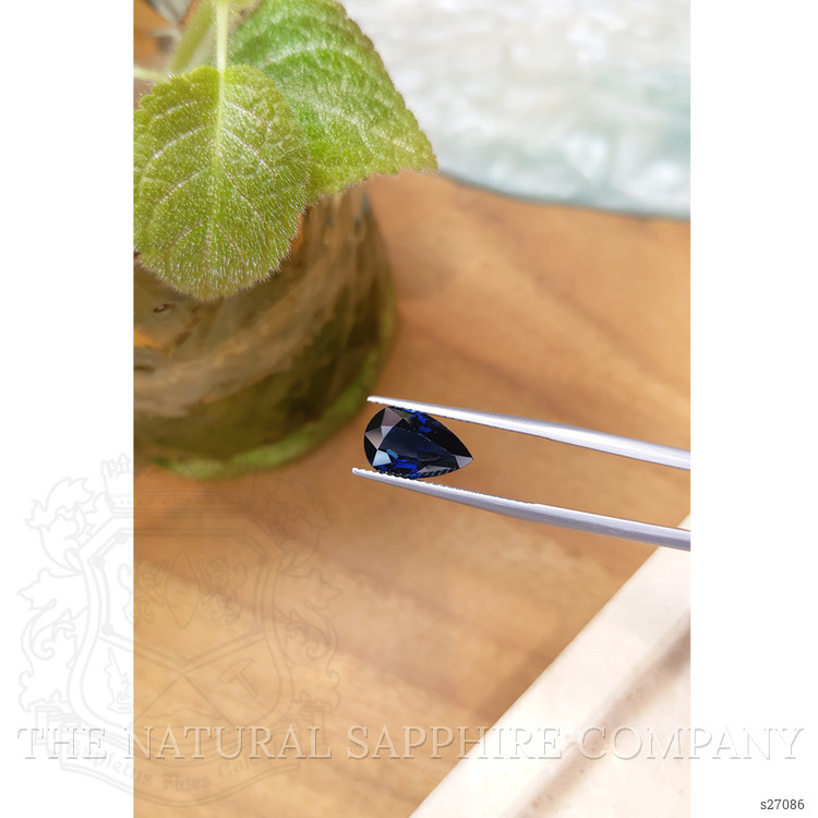 3.06 Ct. Blue Sapphire from Ceylon (Sri Lanka)