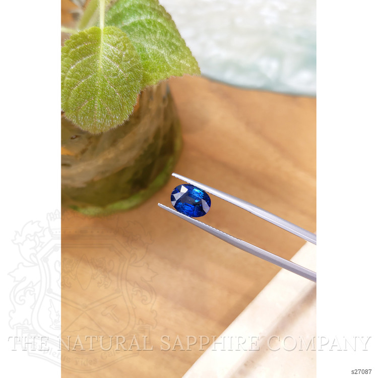 3.05 Ct. Blue Sapphire from Ceylon (Sri Lanka)