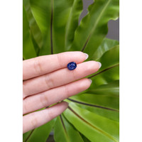 3.03 Ct. Blue Sapphire from Ceylon (Sri Lanka) Life Style