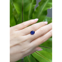3.03 Ct. Blue Sapphire from Ceylon (Sri Lanka) Life Style