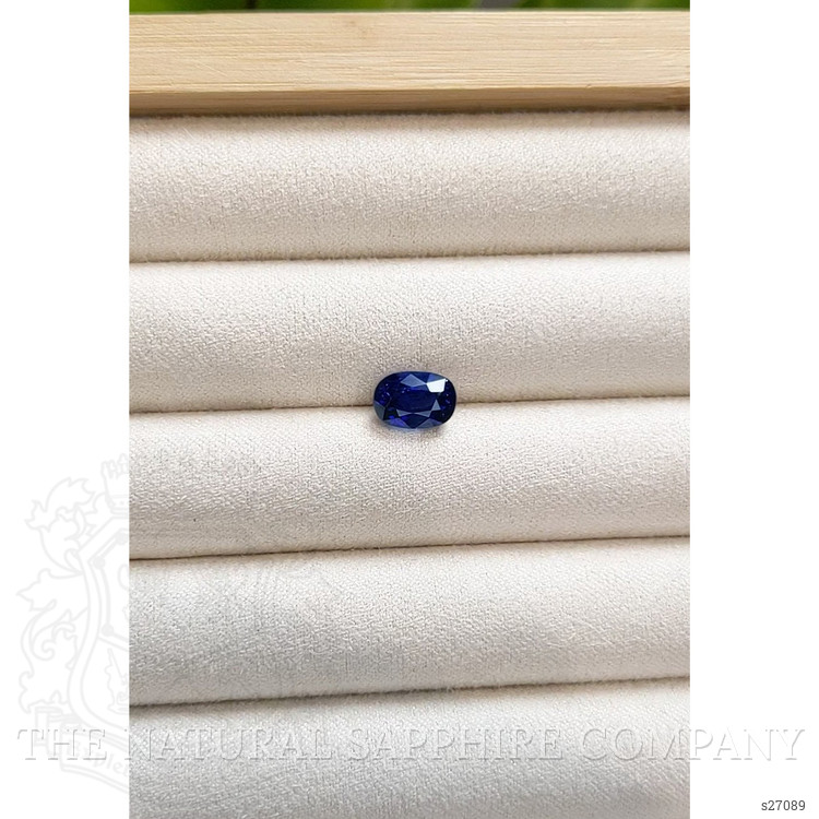 2.74 Ct. Blue Sapphire from Ceylon (Sri Lanka)
