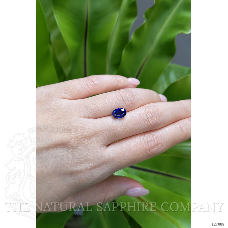 2.74 Ct. Blue Sapphire from Ceylon (Sri Lanka)