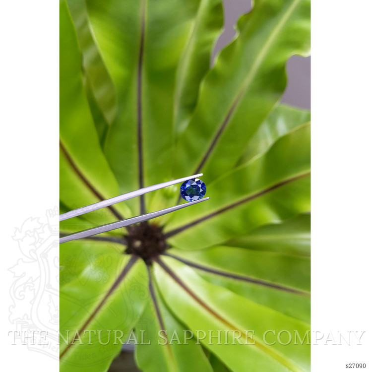 2.98 Ct. Blue Sapphire from Ceylon (Sri Lanka)