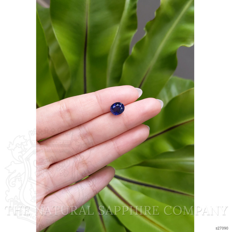 2.98 Ct. Blue Sapphire from Ceylon (Sri Lanka)