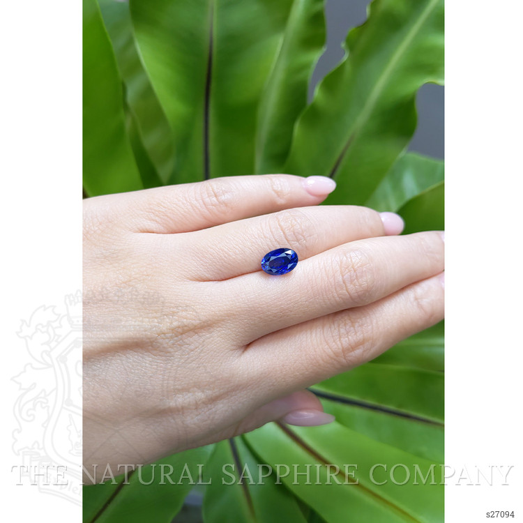 2.97 Ct. Blue Sapphire from Madagascar