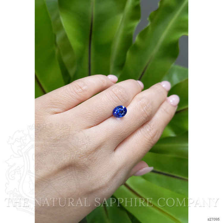 3.05 Ct. Blue Sapphire from Madagascar