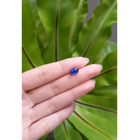 3.17 Ct. Blue Sapphire from Madagascar Life Style