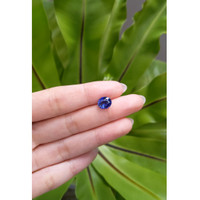 3.01 Ct. Blue Sapphire from Madagascar Life Style
