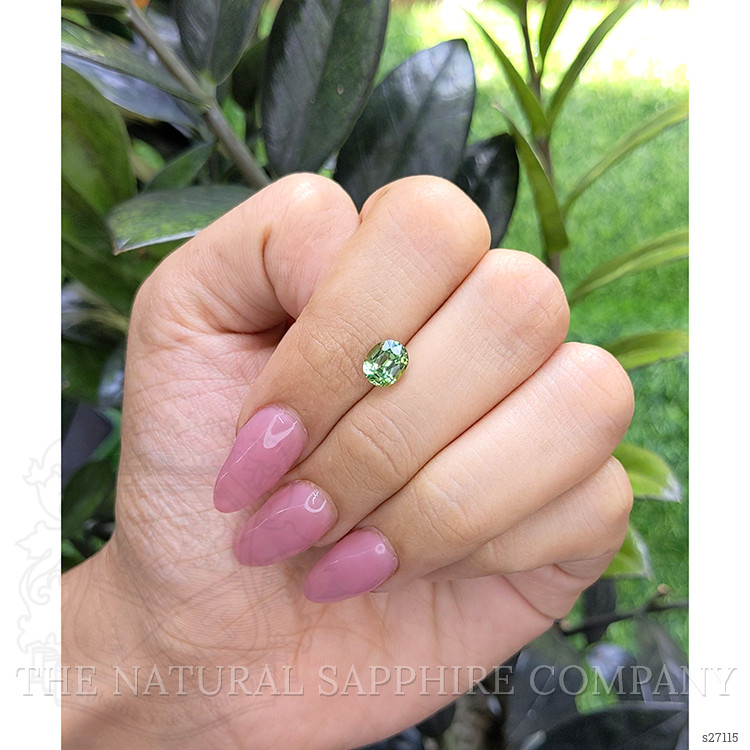 1.49 Ct. Green Sapphire from Madagascar