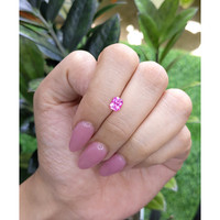 1.02 Ct. Pink Sapphire from Madagascar Life Style