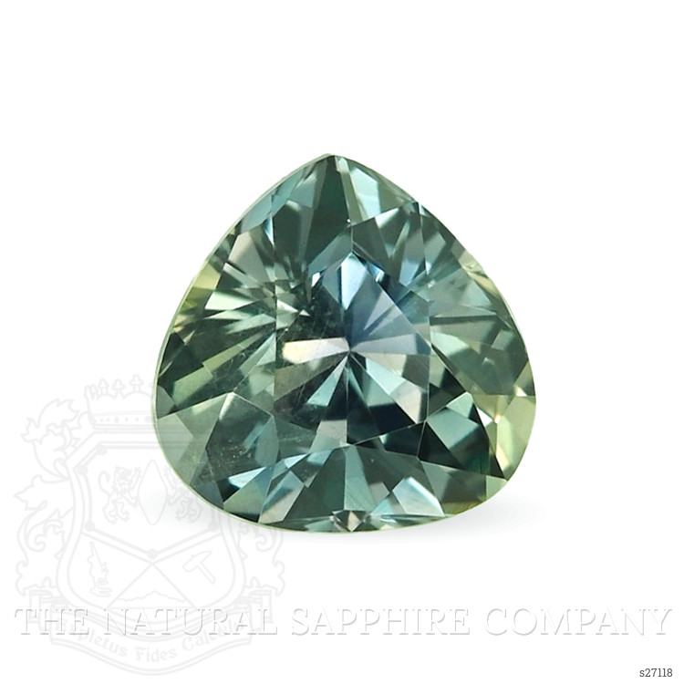 1.21 Ct. Bluish Green Sapphire from Madagascar