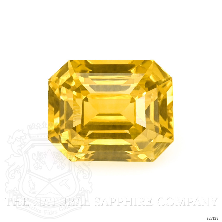 1.95 Ct. Orangish Yellow Sapphire from Ceylon (Sri Lanka)