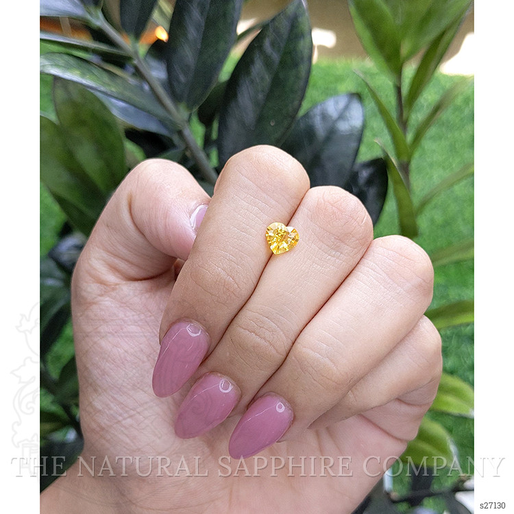 1.02 Ct. Yellow Sapphire from Ceylon (Sri Lanka)