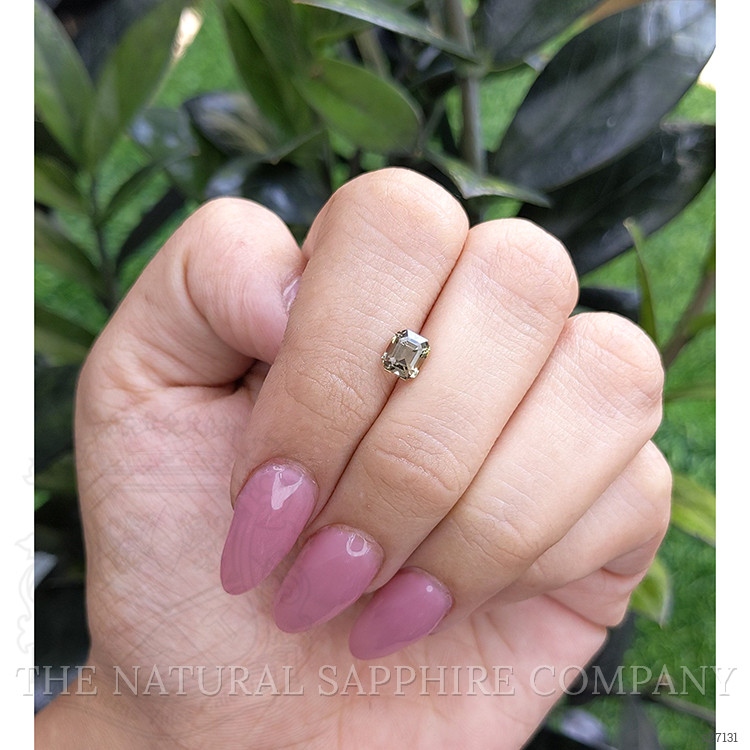 1.31 Ct. Greenish Brown Sapphire from Madagascar
