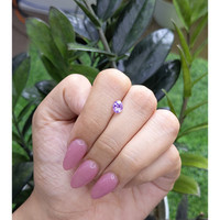 1.07 Ct. Purple Sapphire from Madagascar Life Style