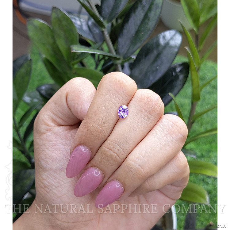 1.07 Ct. Purple Sapphire from Madagascar