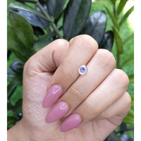 1.26 Ct. Purple Sapphire from Ceylon (Sri Lanka) Life Style