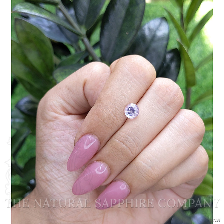1.26 Ct. Purple Sapphire from Ceylon (Sri Lanka)