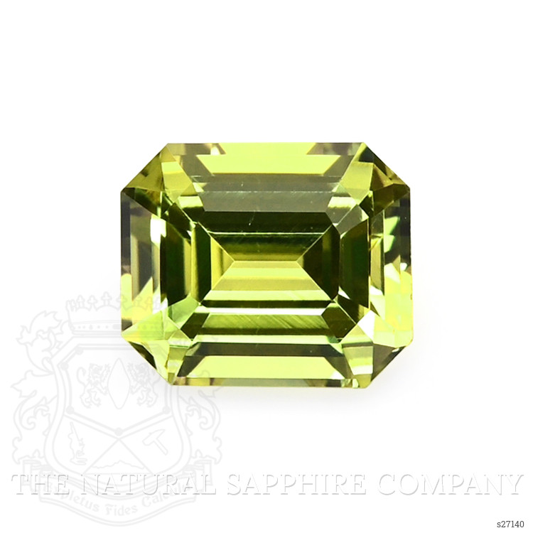 1.06 Ct. Greenish Yellow Sapphire from Madagascar