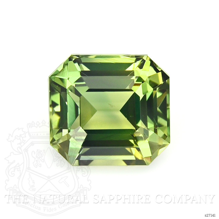 1.16 Ct. Yellowish Green Sapphire from Tanzania