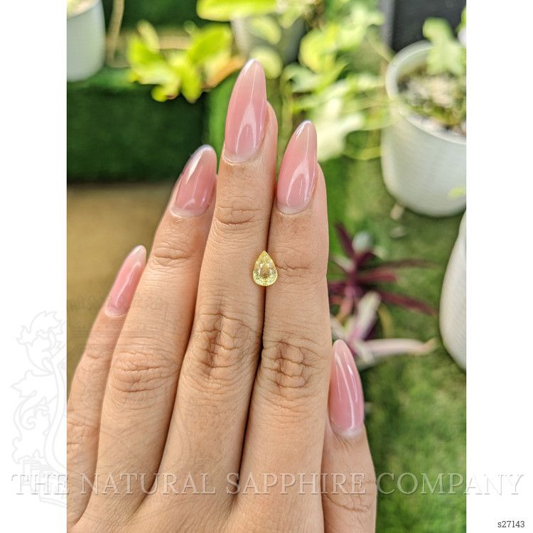1.19 Ct. Yellow Sapphire from Ceylon (Sri Lanka)