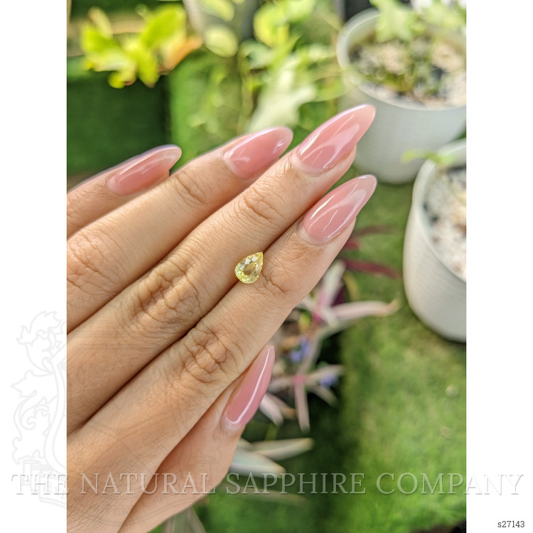 1.19 Ct. Yellow Sapphire from Ceylon (Sri Lanka)