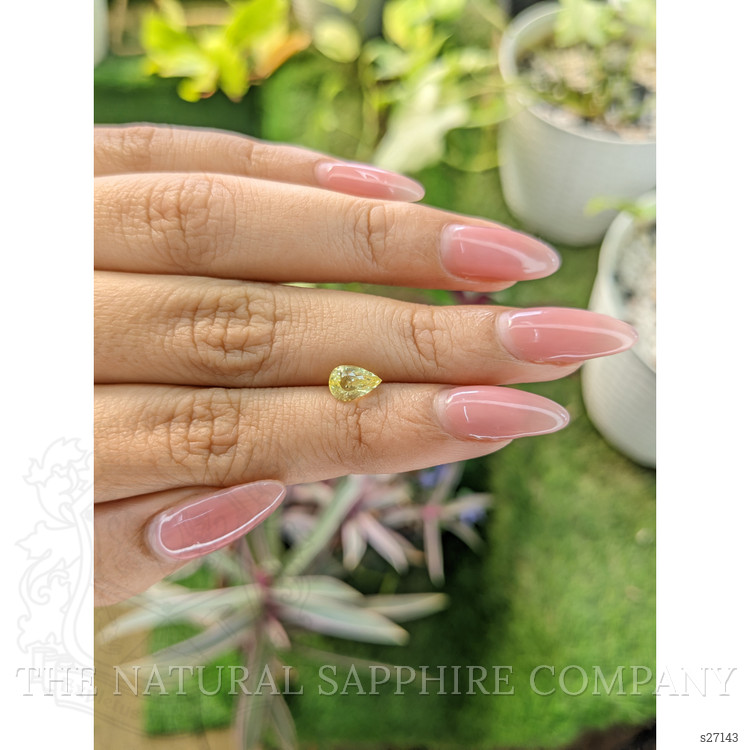 1.19 Ct. Yellow Sapphire from Ceylon (Sri Lanka)