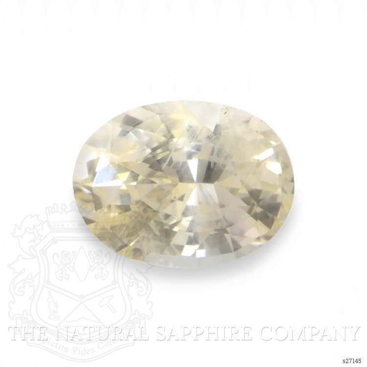 0.88 Ct. Yellow Sapphire from Ceylon (Sri Lanka)