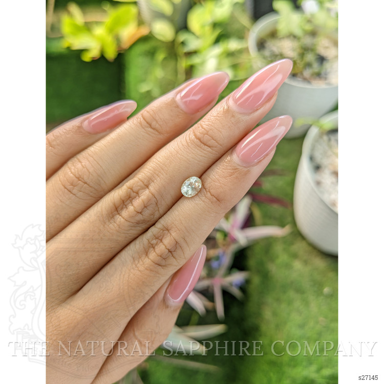 0.88 Ct. Yellow Sapphire from Ceylon (Sri Lanka)