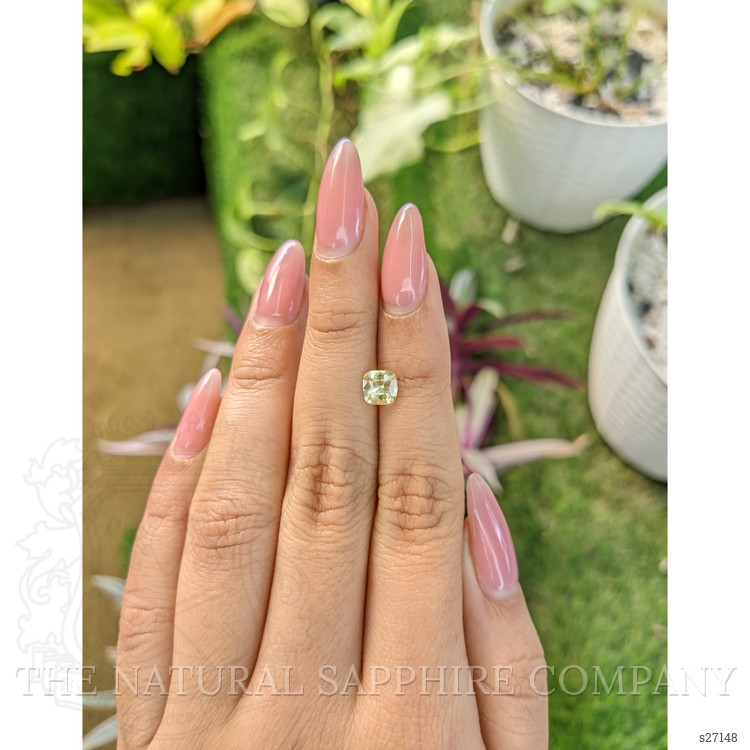 1.02 Ct. Yellow Sapphire from Ceylon (Sri Lanka)