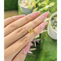 4.11 Ct. Yellow Sapphire from Ceylon (Sri Lanka) Life Style