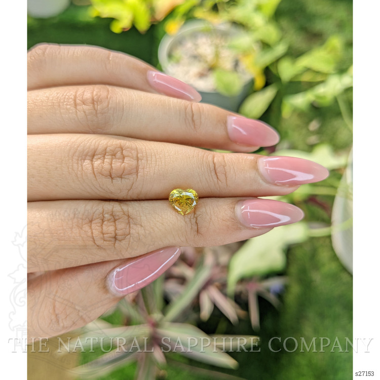 2.10 Ct. Yellow Sapphire from Ceylon (Sri Lanka)