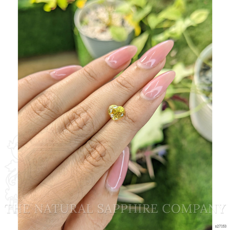 2.10 Ct. Yellow Sapphire from Ceylon (Sri Lanka)