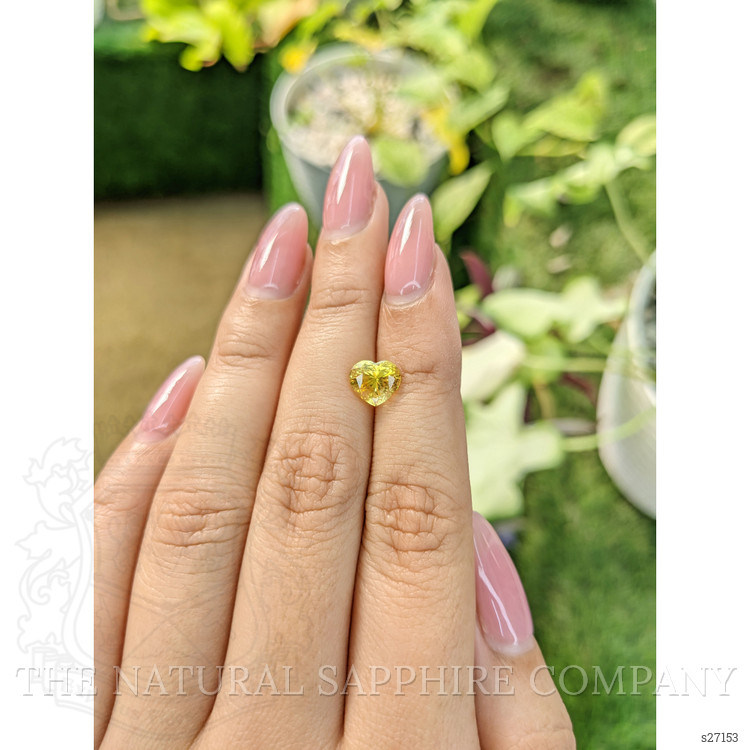 2.10 Ct. Yellow Sapphire from Ceylon (Sri Lanka)
