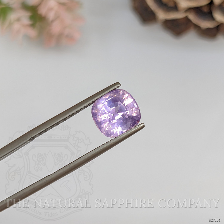 3.51 Ct. Pinkish Purple Sapphire from Ceylon (Sri Lanka)