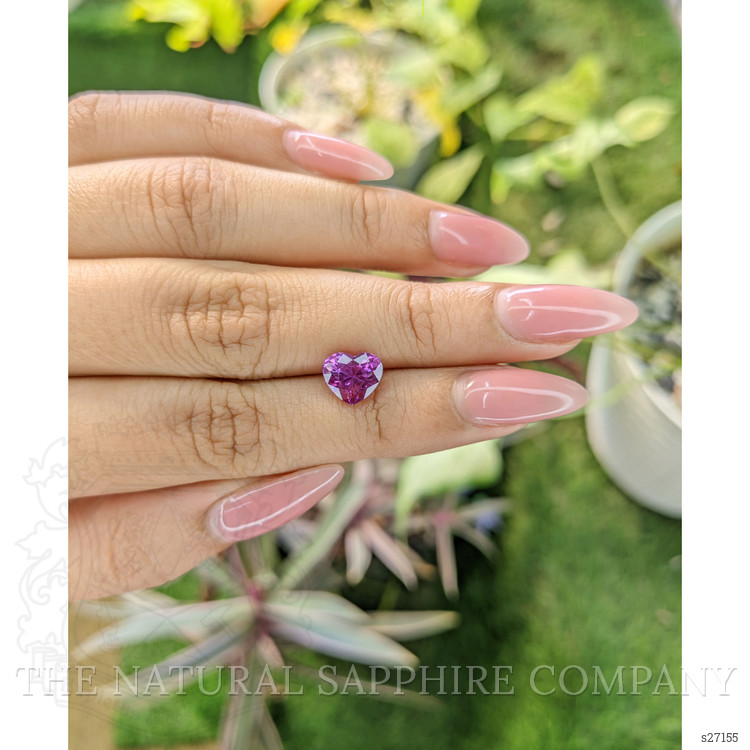 2.68 Ct. Pinkish Purple Sapphire from Ceylon (Sri Lanka)