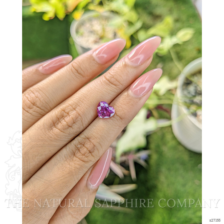 2.68 Ct. Pinkish Purple Sapphire from Ceylon (Sri Lanka)