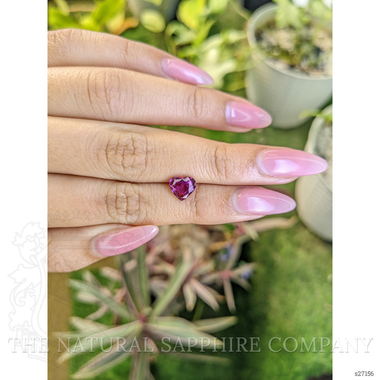 2.13 Ct. Purplish Pink Sapphire from Ceylon (Sri Lanka)