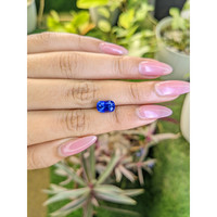 3.39 Ct. Blue Sapphire from Ceylon (Sri Lanka) Life Style