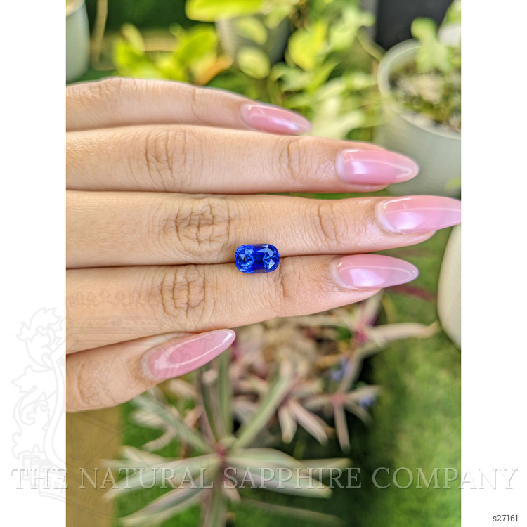 3.39 Ct. Blue Sapphire from Ceylon (Sri Lanka)
