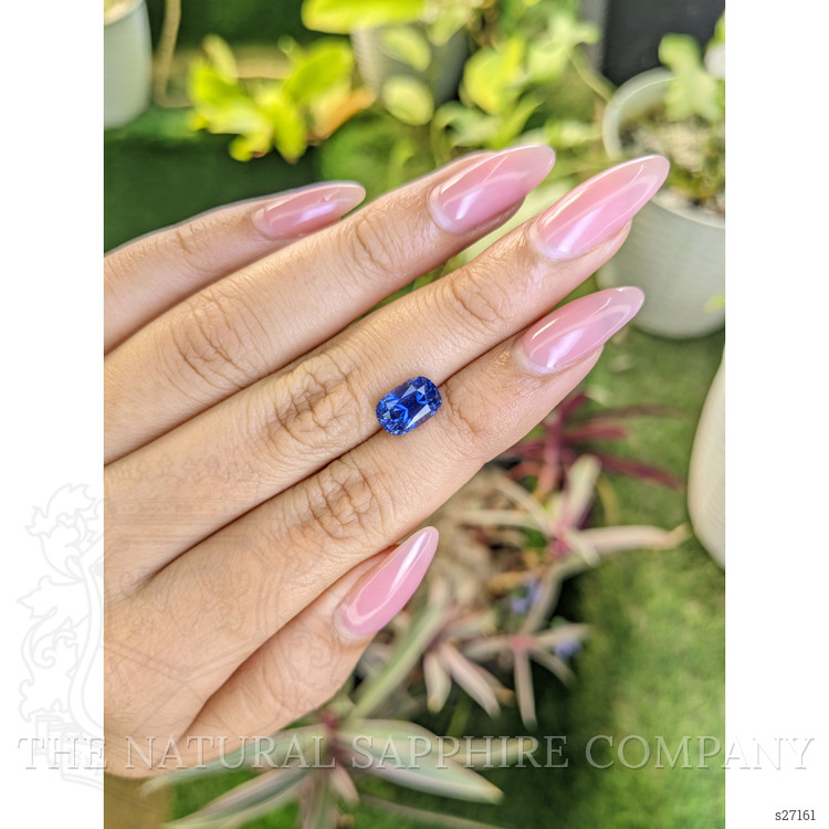 3.39 Ct. Blue Sapphire from Ceylon (Sri Lanka)
