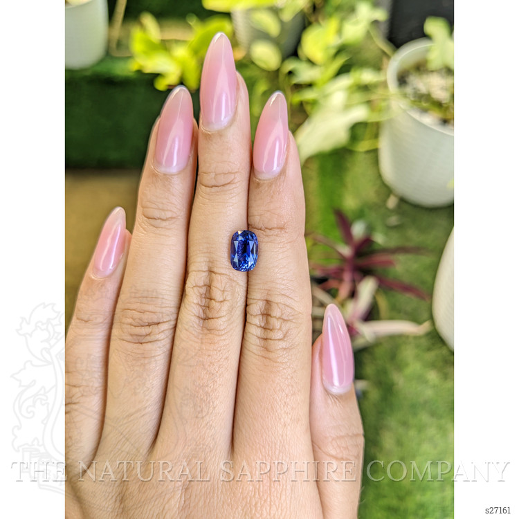 3.39 Ct. Blue Sapphire from Ceylon (Sri Lanka)