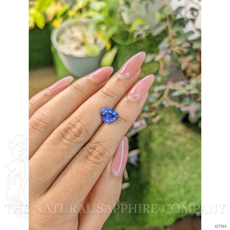 3.05 Ct. Blue Sapphire from Ceylon (Sri Lanka)