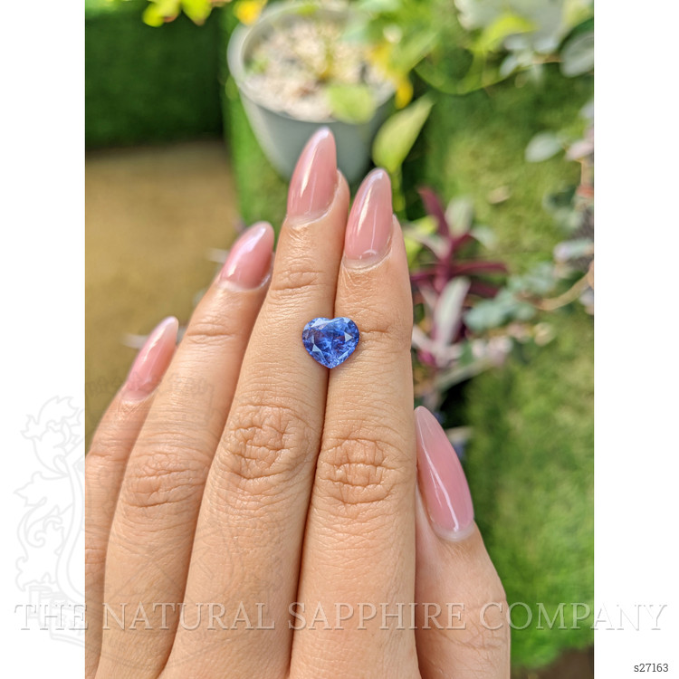 3.05 Ct. Blue Sapphire from Ceylon (Sri Lanka)